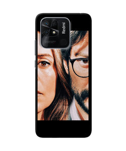 Money Heist Professor With Rachel Redmi 10/10 Power Back Cover