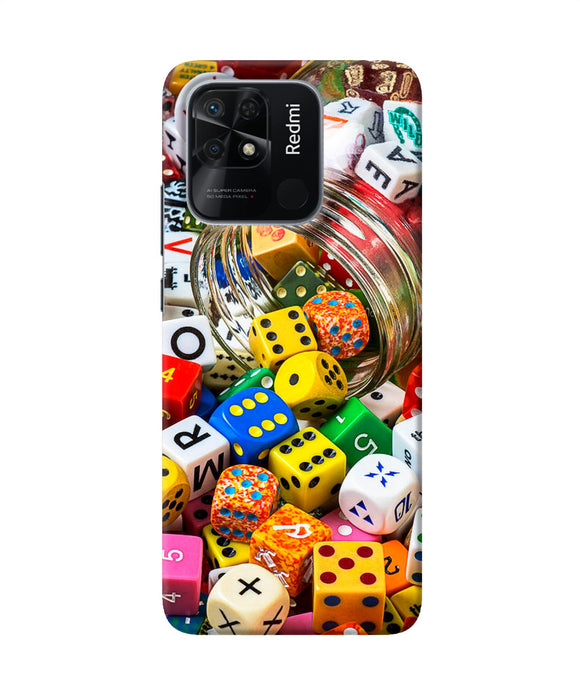 Colorful Dice Redmi 10/10 Power Back Cover