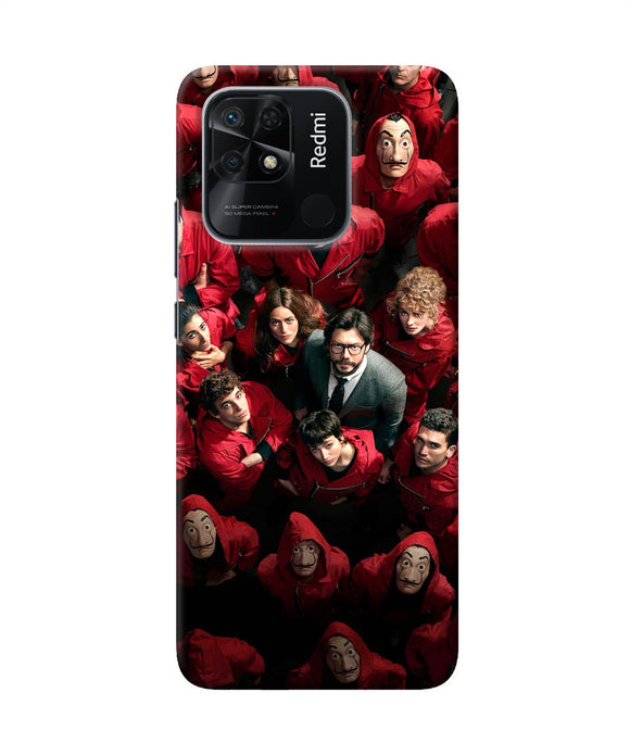 Money Heist Professor with Hostages Redmi 10/10 Power Back Cover