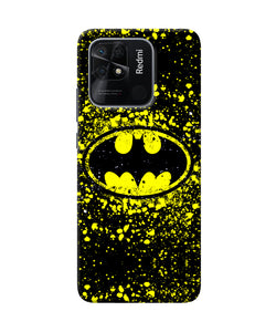 Batman last knight print yellow Redmi 10/10 Power Back Cover