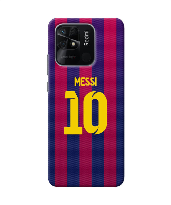 Messi 10 tshirt Redmi 10/10 Power Back Cover