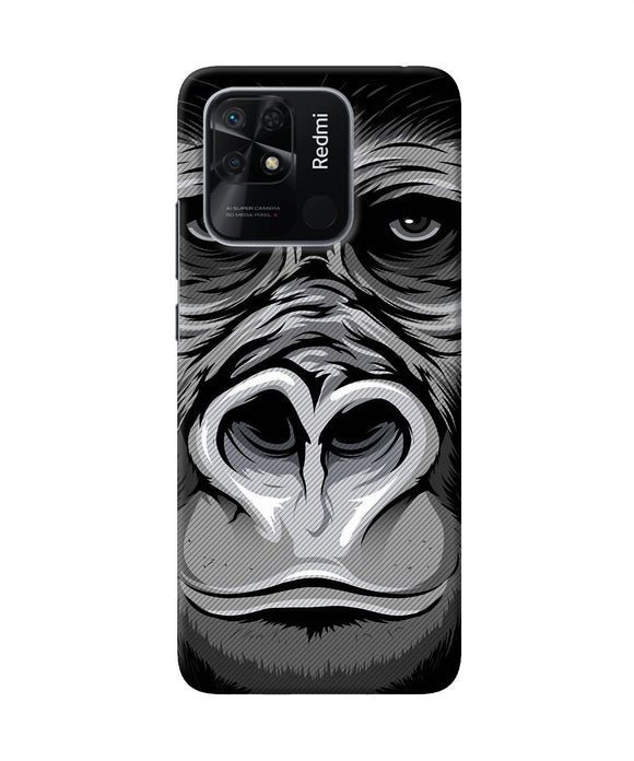 Black chimpanzee Redmi 10/10 Power Back Cover