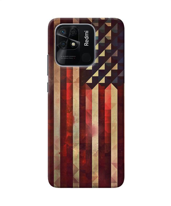 Vintage US flag Redmi 10/10 Power Back Cover