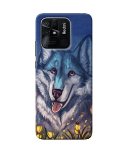 Cute wolf Redmi 10/10 Power Back Cover