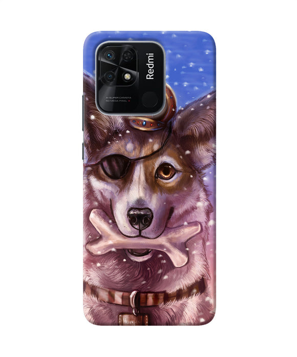 Pirate wolf Redmi 10/10 Power Back Cover