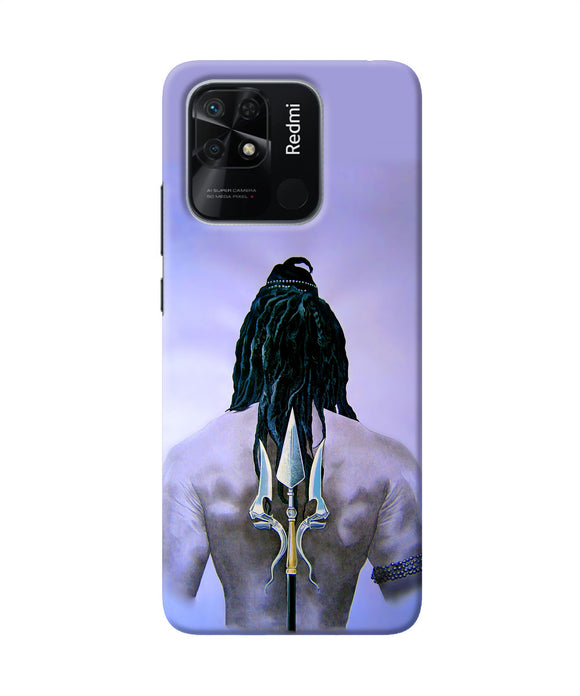 Lord shiva back Redmi 10/10 Power Back Cover