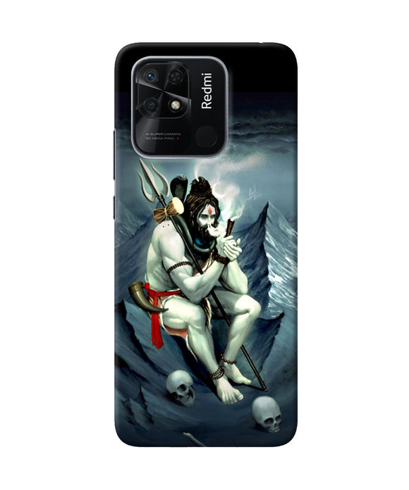 Lord shiva chillum Redmi 10/10 Power Back Cover