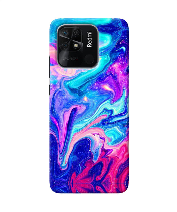 Abstract colorful water Redmi 10/10 Power Back Cover