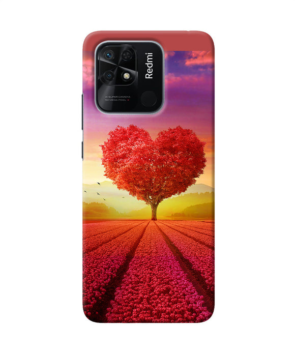 Natural heart tree Redmi 10/10 Power Back Cover