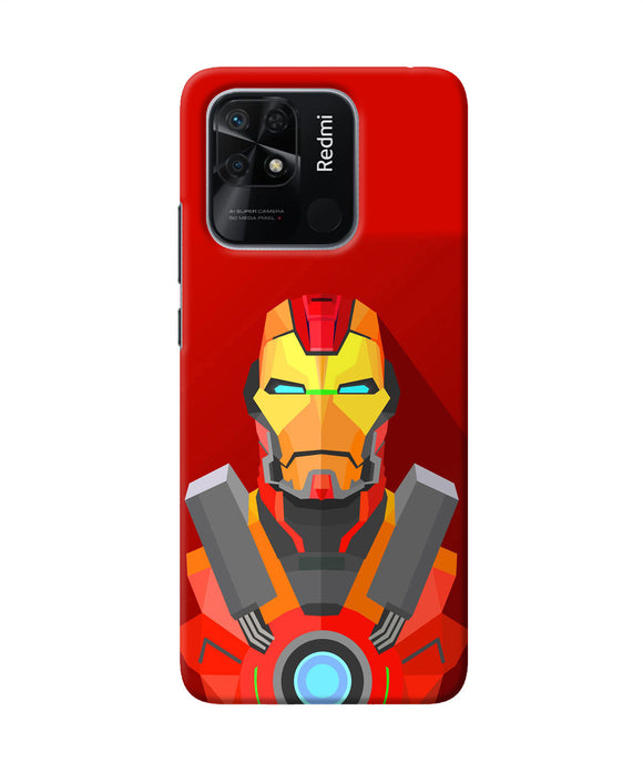 Ironman print Redmi 10/10 Power Back Cover