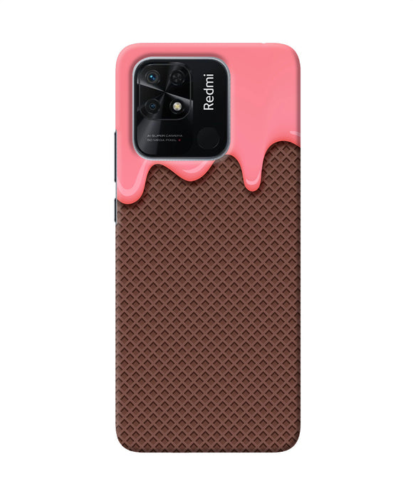 Waffle cream biscuit Redmi 10/10 Power Back Cover