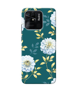 Flower canvas Redmi 10/10 Power Back Cover