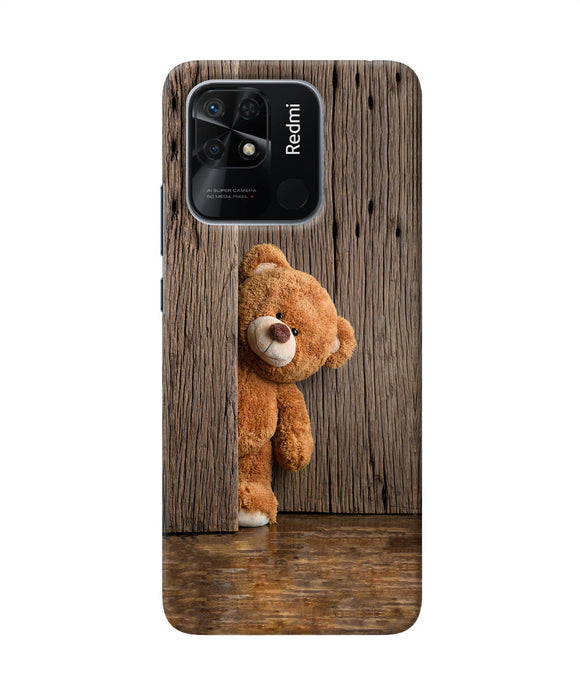 Teddy wooden Redmi 10/10 Power Back Cover