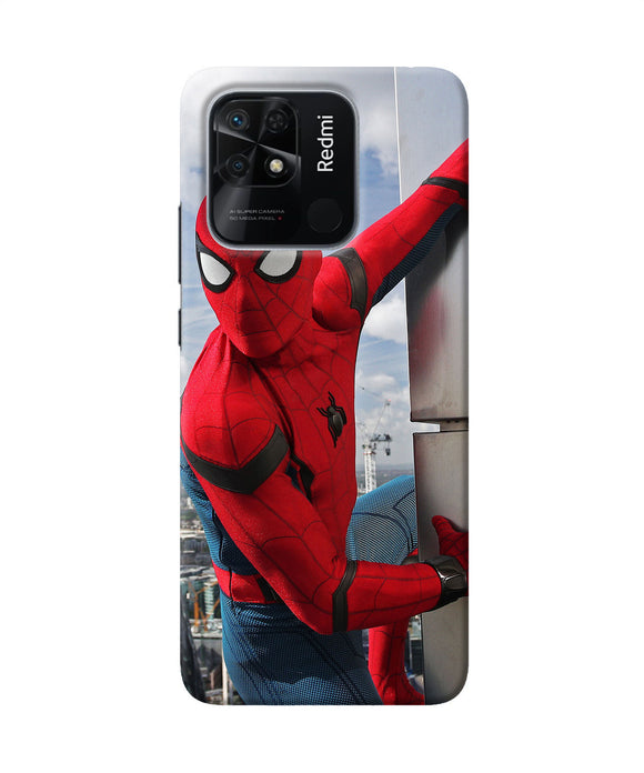 Spiderman on the wall Redmi 10/10 Power Back Cover