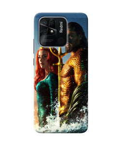 Aquaman couple Redmi 10/10 Power Back Cover