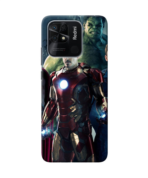 Ironman hulk space Redmi 10/10 Power Back Cover