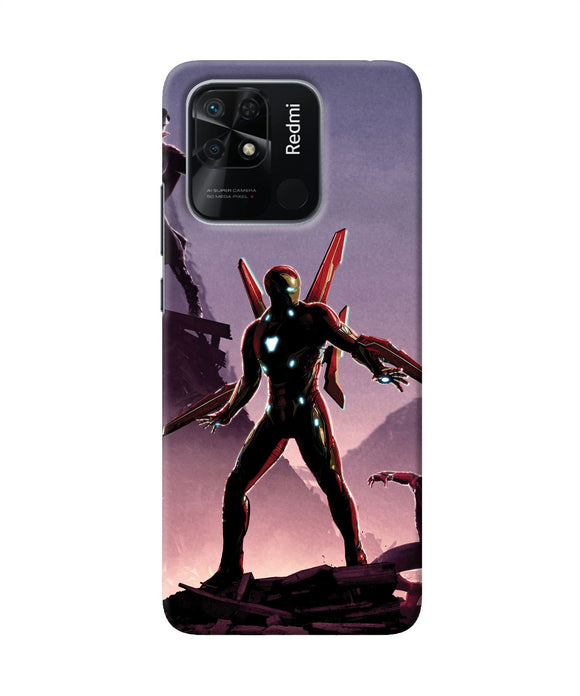 Ironman on planet Redmi 10/10 Power Back Cover