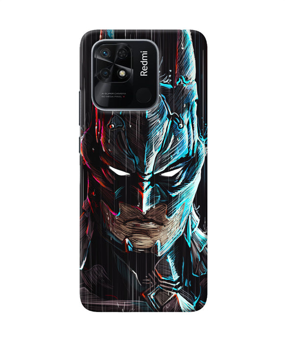 Batman face Redmi 10/10 Power Back Cover