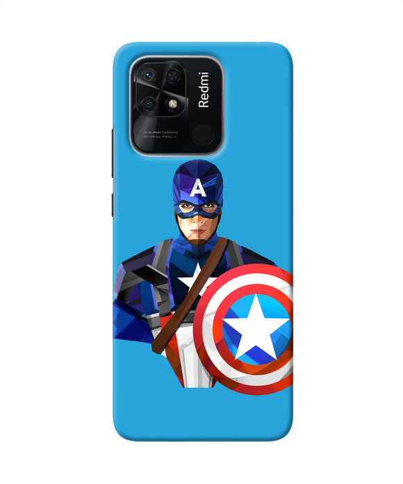 Captain america character Redmi 10/10 Power Back Cover