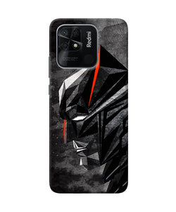 Batman black side face Redmi 10/10 Power Back Cover