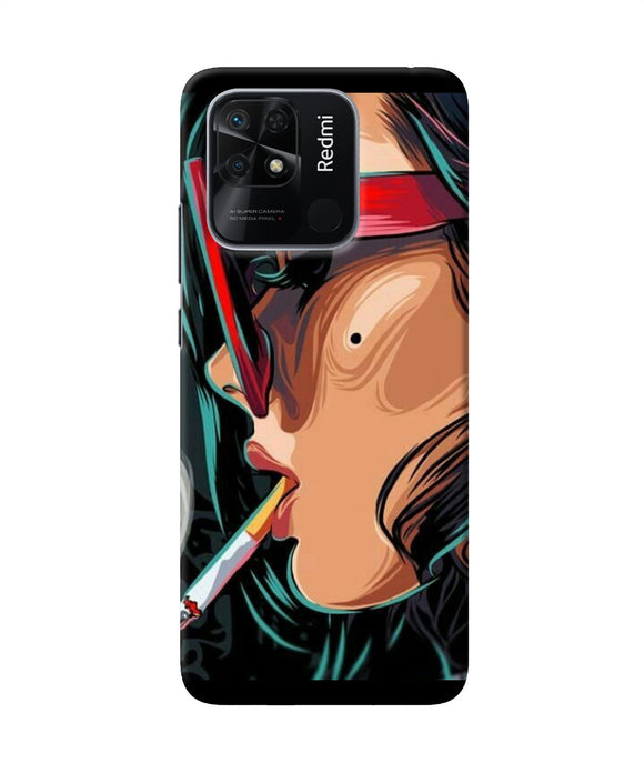 Smoking girl Redmi 10/10 Power Back Cover