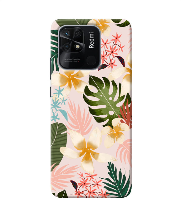 Leaf print Redmi 10/10 Power Back Cover