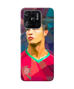 Abstract ronaldo Redmi 10/10 Power Back Cover