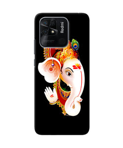 Lord ganesh face Redmi 10/10 Power Back Cover