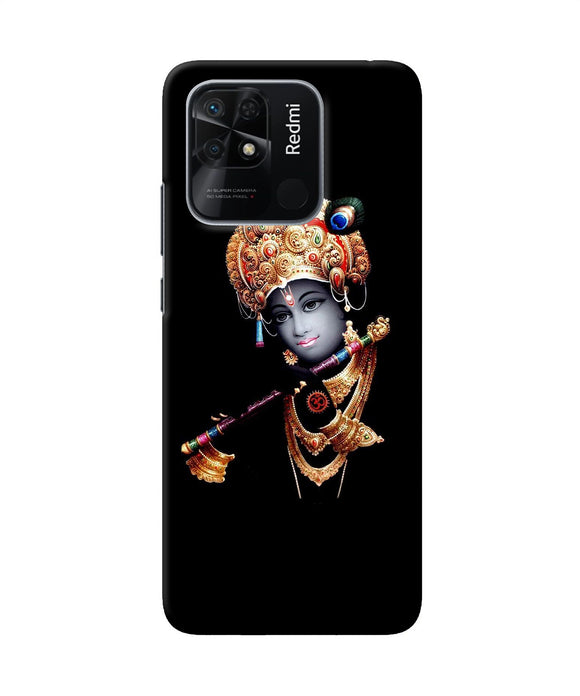 Lord krishna with fluet Redmi 10/10 Power Back Cover