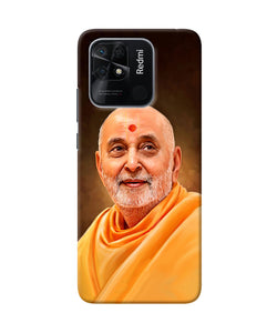 Pramukh swami painting Redmi 10/10 Power Back Cover