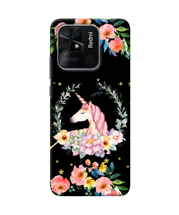 Unicorn flower Redmi 10/10 Power Back Cover