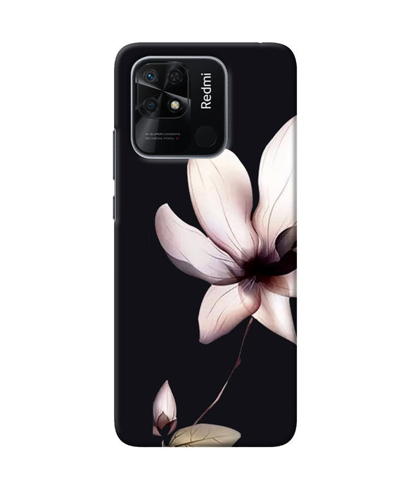 Flower white Redmi 10/10 Power Back Cover