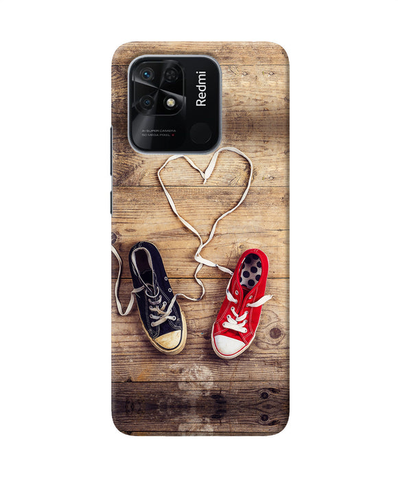 Shoelace heart Redmi 10/10 Power Back Cover