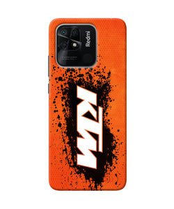 KTM black spray Redmi 10/10 Power Back Cover