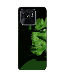 Hulk green painting Redmi 10/10 Power Back Cover