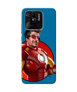 Ironman animate Redmi 10/10 Power Back Cover