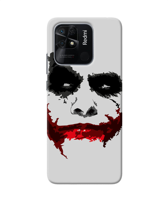 Joker dark knight red smile Redmi 10/10 Power Back Cover