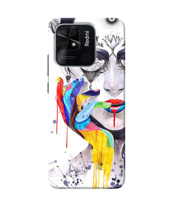 Girl color hand Redmi 10/10 Power Back Cover