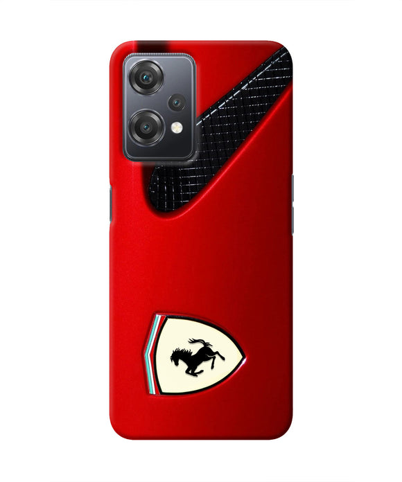 Ferrari Hood OnePlus Nord CE 2 Lite 5G Real 4D Back Cover