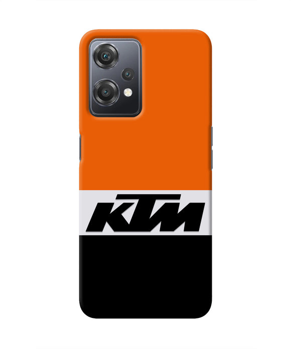 KTM Colorblock OnePlus Nord CE 2 Lite 5G Real 4D Back Cover