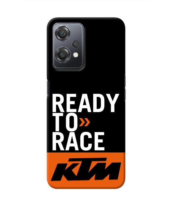 KTM Ready To Race OnePlus Nord CE 2 Lite 5G Real 4D Back Cover