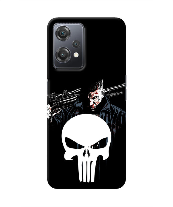 Punisher Character OnePlus Nord CE 2 Lite 5G Real 4D Back Cover