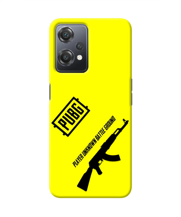 PUBG AKM Gun OnePlus Nord CE 2 Lite 5G Real 4D Back Cover