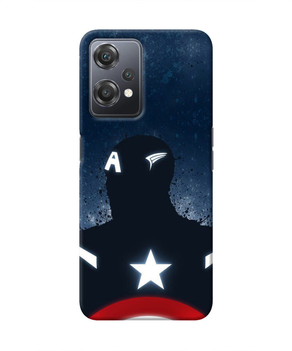 Captain america Shield OnePlus Nord CE 2 Lite 5G Real 4D Back Cover