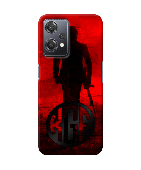 Rocky Bhai K G F Chapter 2 Logo OnePlus Nord CE 2 Lite 5G Real 4D Back Cover