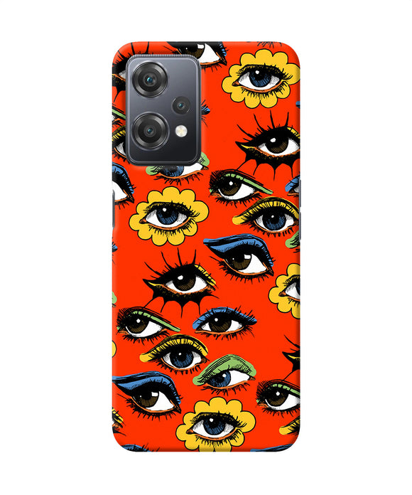 Abstract eyes pattern OnePlus Nord CE 2 Lite 5G Back Cover