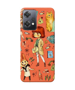 Canvas little girl print OnePlus Nord CE 2 Lite 5G Back Cover