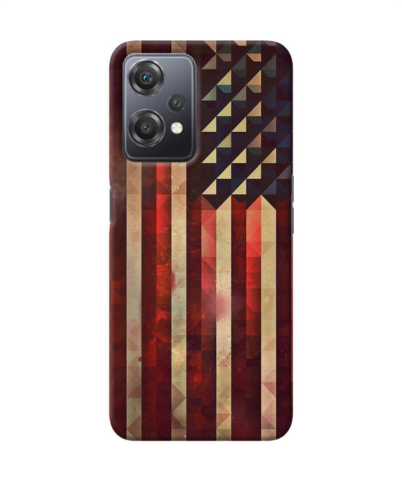 Vintage US flag OnePlus Nord CE 2 Lite 5G Back Cover