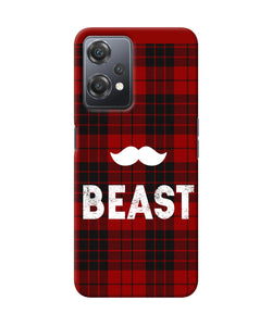 Beast red square OnePlus Nord CE 2 Lite 5G Back Cover