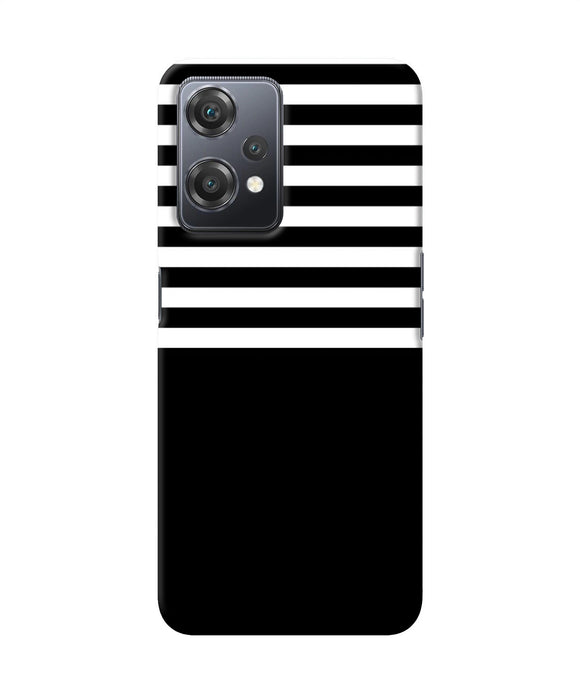 Black and white print OnePlus Nord CE 2 Lite 5G Back Cover